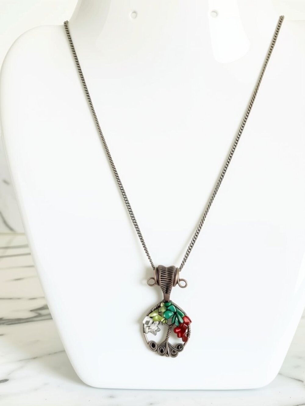Handcrafted Tree of Life Necklace